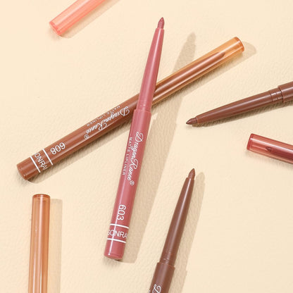 Baorder 12-Piece Creamy Matte Lip Liner Pencil Set – Waterproof, Long-Lasting, Soft Pink Lip Colors – Perfect Pout Gel Makeup Kit for Women Avelisse