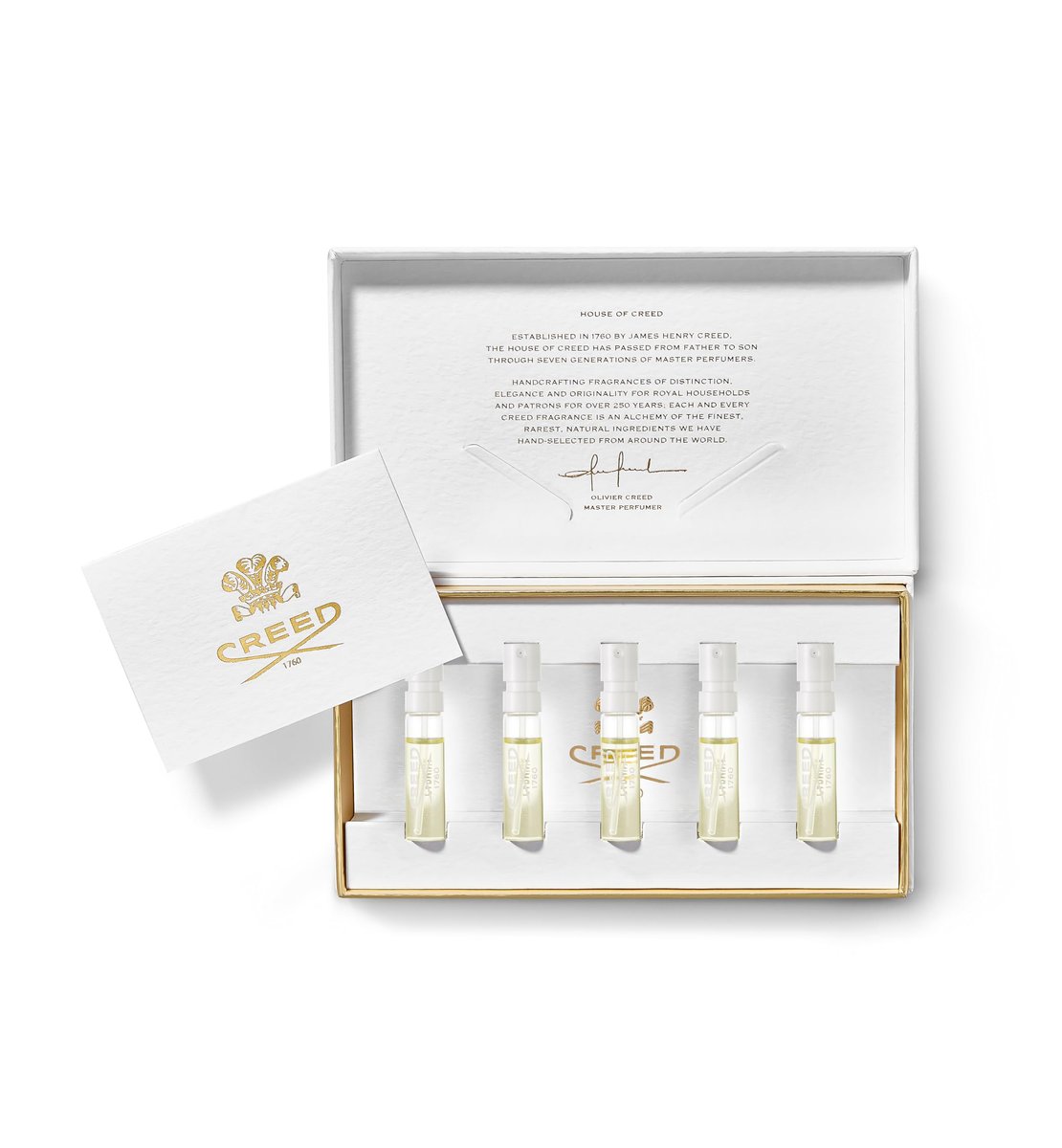 Creed Women's Inspiration Sample Set: 5 Luxury Fragrance Samples (1.7ml each) Avelisse