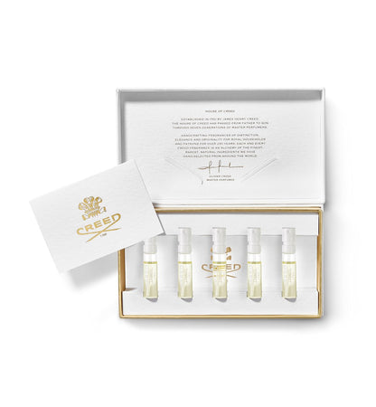 Creed Women's Inspiration Sample Set: 5 Luxury Fragrance Samples (1.7ml each) Avelisse
