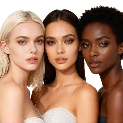 LANDMOON Neutral Nude Matte Mini Eyeshadow Palette - 6 Colors Smoky Taupe & Brown Travel Size Eye Shadows, Highly Pigmented, Long-Lasting, Vegan Makeup Palette with Mirror for Daily Use