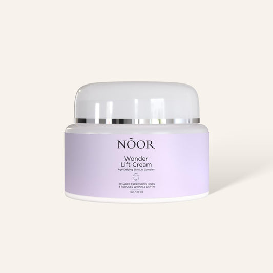 Noor Wonder Lift Cream for Women - Natural Anti-Aging Wrinkle Treatment with Syn-Ake Blend, 1 Fl Oz Avelisse