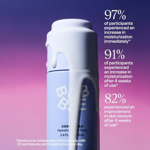 Bubble Skincare Cosmic Silk Hydrating Milky Toner - Ceramide-Rich Face Toner for Dry, Dehydrated Skin with Hyaluronic Acid, Maple Sap Water, Allantoin - Radiant, Glazed Look (100ml) - görsel 4
