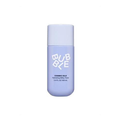 Bubble Skincare Cosmic Silk Hydrating Milky Toner - Ceramide-Rich Face Toner for Dry, Dehydrated Skin with Hyaluronic Acid, Maple Sap Water, Allantoin - Radiant, Glazed Look (100ml) - görsel 2
