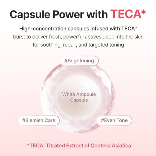 CENTELLIAN 24 Madeca Mela Capture Ampoule Capsule Cream – Anti-Aging Face Moisturizer with Peptides & Centella Asiatica, Hydrating Korean Skincare (1.85 oz / 55ml) Avelisse