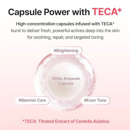 CENTELLIAN 24 Madeca Mela Capture Ampoule Capsule Cream – Anti-Aging Face Moisturizer with Peptides & Centella Asiatica, Hydrating Korean Skincare (1.85 oz / 55ml) Avelisse