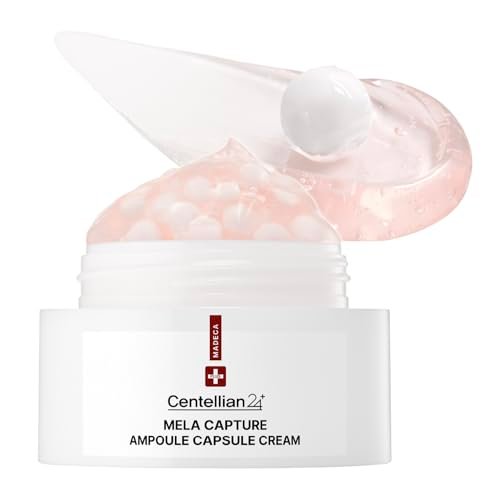 CENTELLIAN 24 Madeca Mela Capture Ampoule Capsule Cream – Anti-Aging Face Moisturizer with Peptides & Centella Asiatica, Hydrating Korean Skincare (1.85 oz / 55ml) Avelisse