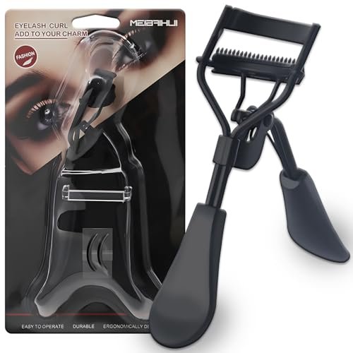 Eyelash Curler for Hooded Eyes with Built-in Comb and 2 Replacement Pads – Lift and Define Lashes - görsel 2