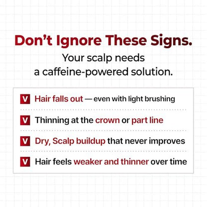 KUNDAL Hair Loss Serum Roll-on 10X Caffeine for Stronger Roots | Cooling Menthol & Botanical Hair Regrowth | Korean Scalp Wellness Care for Thinning Hair (0.33 fl oz) Avelisse