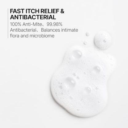 Z:SEA Men's Foaming Intimate Wash - pH Balanced Cleanser with Cooling Menthol & Amino Acids, Controls Odor, Soothes Itching & Irritation, Gentle Daily Hygiene for Groin Area, 5.29 Fl Oz Avelisse