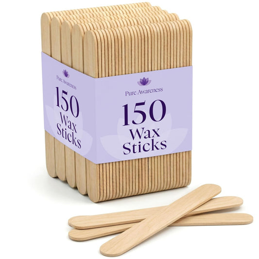 150 Wax Strips for Hair Removal – Extra-Large Non-Woven Strips for Legs, Arms, Back & Body – Works with All Soft Waxes – Salon & Home Use