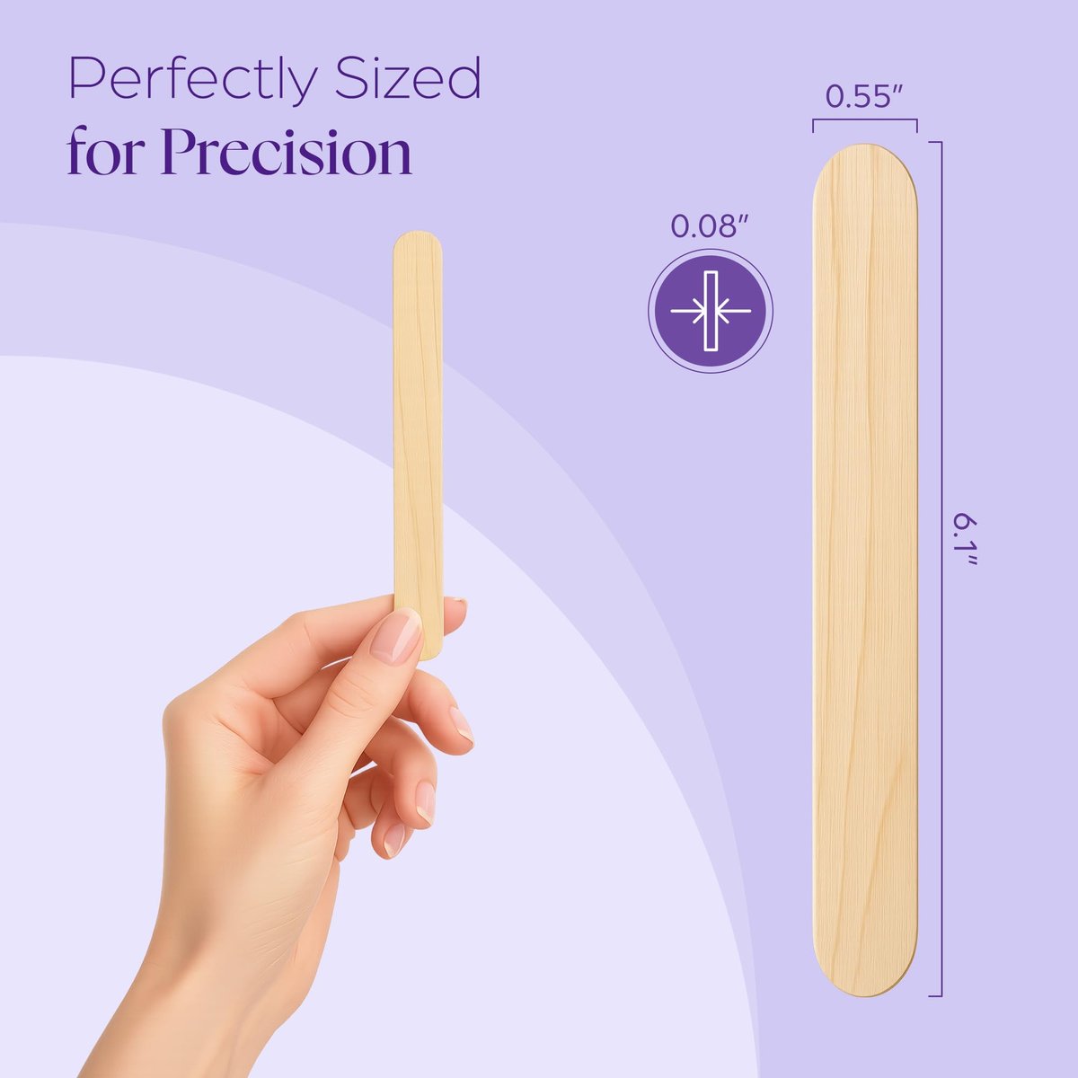 150 Wax Strips for Hair Removal – Extra-Large Non-Woven Strips for Legs, Arms, Back & Body – Works with All Soft Waxes – Salon & Home Use - görsel 3