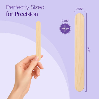 150 Wax Strips for Hair Removal – Extra-Large Non-Woven Strips for Legs, Arms, Back & Body – Works with All Soft Waxes – Salon & Home Use