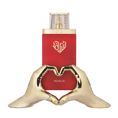 Nusuk Saher Extrait de Parfum for Women – Long-Lasting Luxury Perfume with Apple, Jasmine, Rose & Vanilla Notes, 100ml Avelisse
