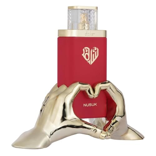 Nusuk Saher Extrait de Parfum for Women – Long-Lasting Luxury Perfume with Apple, Jasmine, Rose & Vanilla Notes, 100ml Avelisse