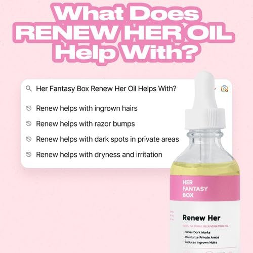 Her Fantasy Box Starter Kit – Complete Feminine Wellness Bundle with Chlorophyll Capsules, pH Balancing Shower Gel, Rejuvenating Yoni Oil & Slippery Elm Capsules for Freshness, Balance & Nourished Skin Avelisse