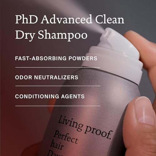 Living proof Perfect Hair Day Advanced Clean Dry Shampoo, 5.5 oz – Limited Edition Velvet Amber Scent Avelisse
