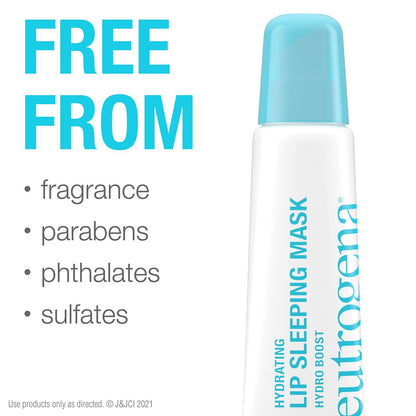 Neutrogena Hydro Boost Lip Hydration Kit: Light Pink Tinted Lip Oil & Clear Overnight Lip Sleeping Mask with Hyaluronic Acid for Day & Night Nourishment, 2 Items Avelisse