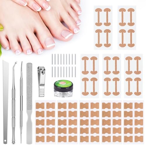 Ingrown Toenail Removal Kit with Corrective Strips, File, and Lifter – Maliyscent - görsel 2
