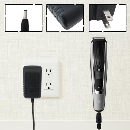 WELURE Replacement Charger for Remington Clippers – AC Adapter Power Cord for All-in-One Trimmer Models MB400, MB70 - görsel 5