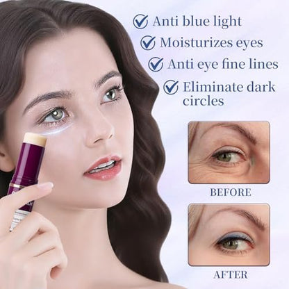 EOIRULA Calcium Multi Balm 2-Pack: Korean Collagen Moisturizing Stick for Eyes, Face & Neck – Anti-Aging & Hydrating