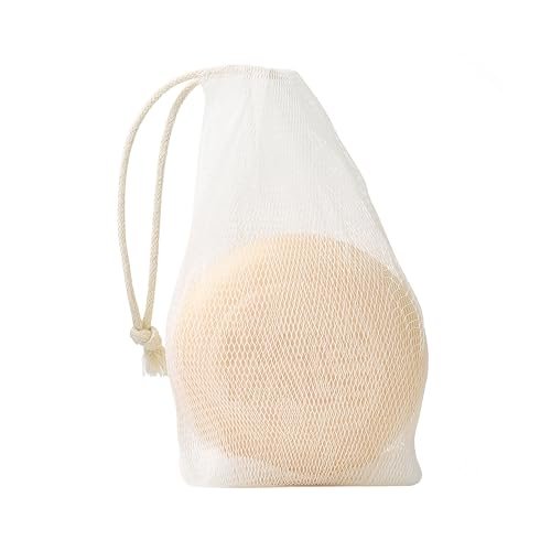 MARS MADE PLA Mesh Soap Saver - Plant-Based Exfoliating Net Bag for Shampoo, Conditioner & Body Bars - Travel-Friendly Foaming Shower Soap Scrubber Pouch with Breathable Mesh & Hanging Loop - görsel 2