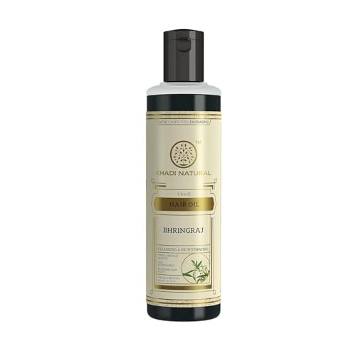 Natural Bhringraj Hair Oil, 210ml - KHADI - görsel 2