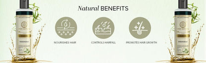 Natural Bhringraj Hair Oil, 210ml - KHADI