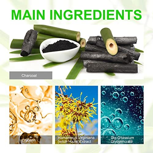 JWBVCTCR Pore Strips - Natural Charcoal Deep Cleansing Nose Strips for Blackhead Removal, 80 Count - görsel 10