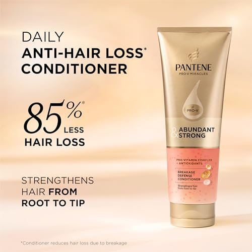 Pantene Abundant & Strong Conditioner, Strengthens Hair from Root to Tip, 8 oz - görsel 4