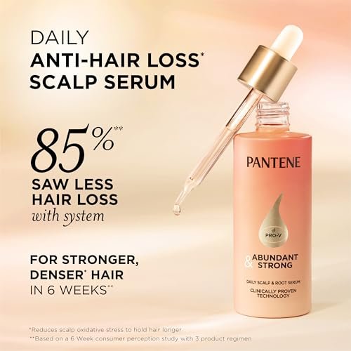 Pantene Abundant & Strong Daily Scalp Serum – Strengthen Roots & Reduce Hair Fall, 2 oz Avelisse