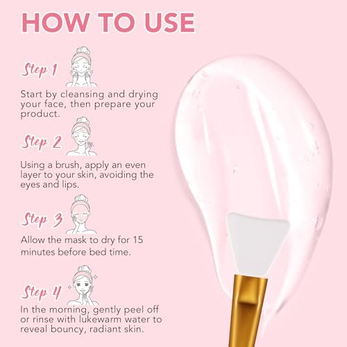 O.SECERT Collagen Overnight Wrapping Peel Off Face Mask – Anti-Aging, Hydrating & Elasticity for Glass Skin - görsel 6
