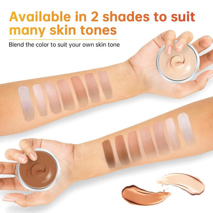 BIO-Dimot Tattoo Cover Up Makeup - Waterproof Full Coverage Body Foundation, Long-Lasting Concealer for Tattoos, Scars & Birthmarks, Natural Skin Tone Match (0.68 oz) Avelisse