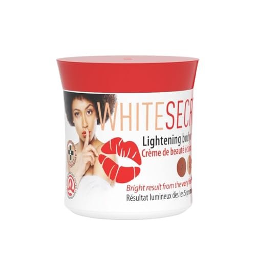 White Secret Body Brightening Cream – Lightweight Moisturizer for Radiant-Looking Skin – With Vitamin E – 10.8 oz Avelisse