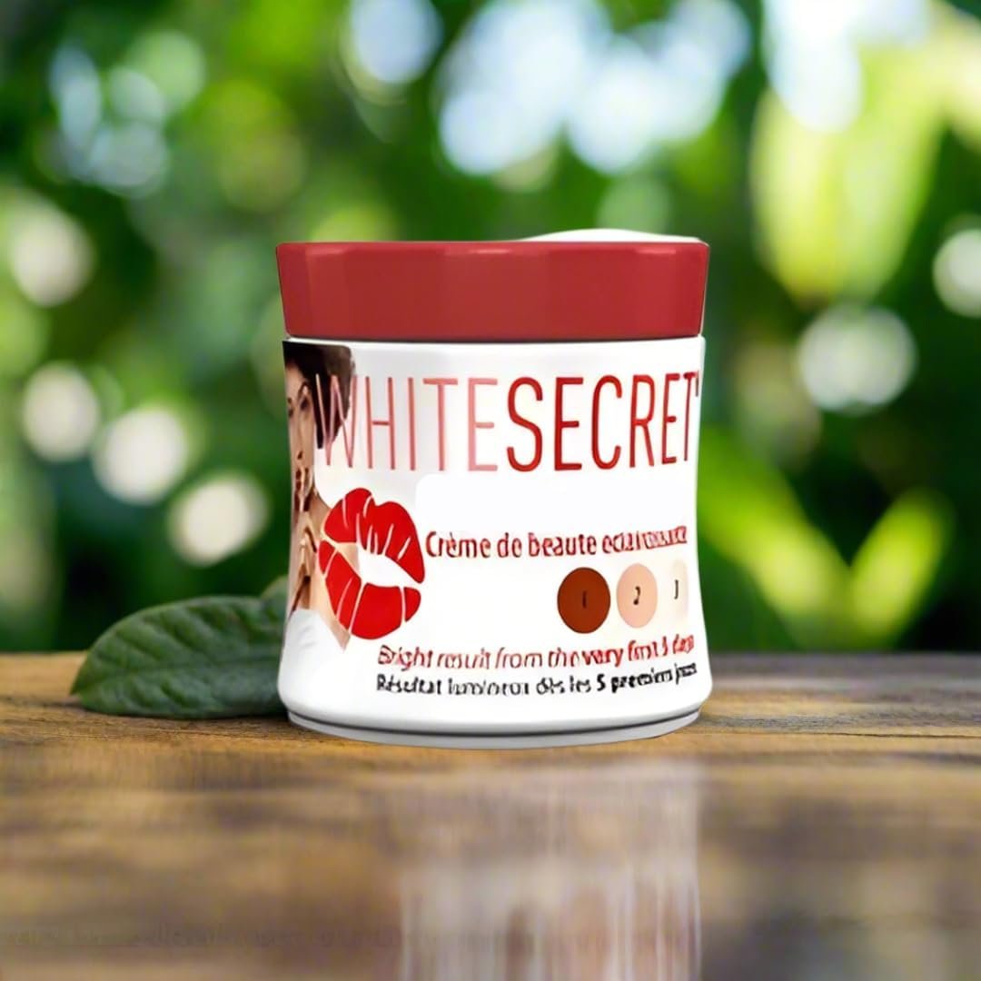 White Secret Body Brightening Cream – Lightweight Moisturizer for Radiant-Looking Skin – With Vitamin E – 10.8 oz Avelisse