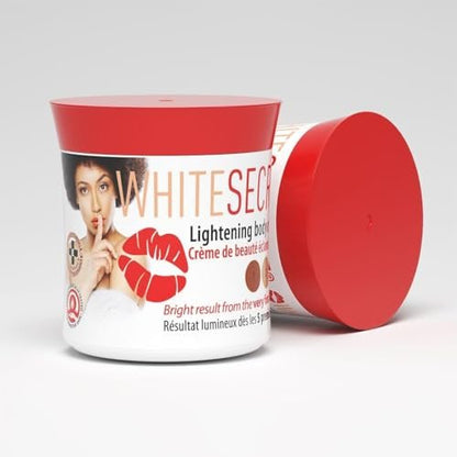 White Secret Body Brightening Cream – Lightweight Moisturizer for Radiant-Looking Skin – With Vitamin E – 10.8 oz Avelisse