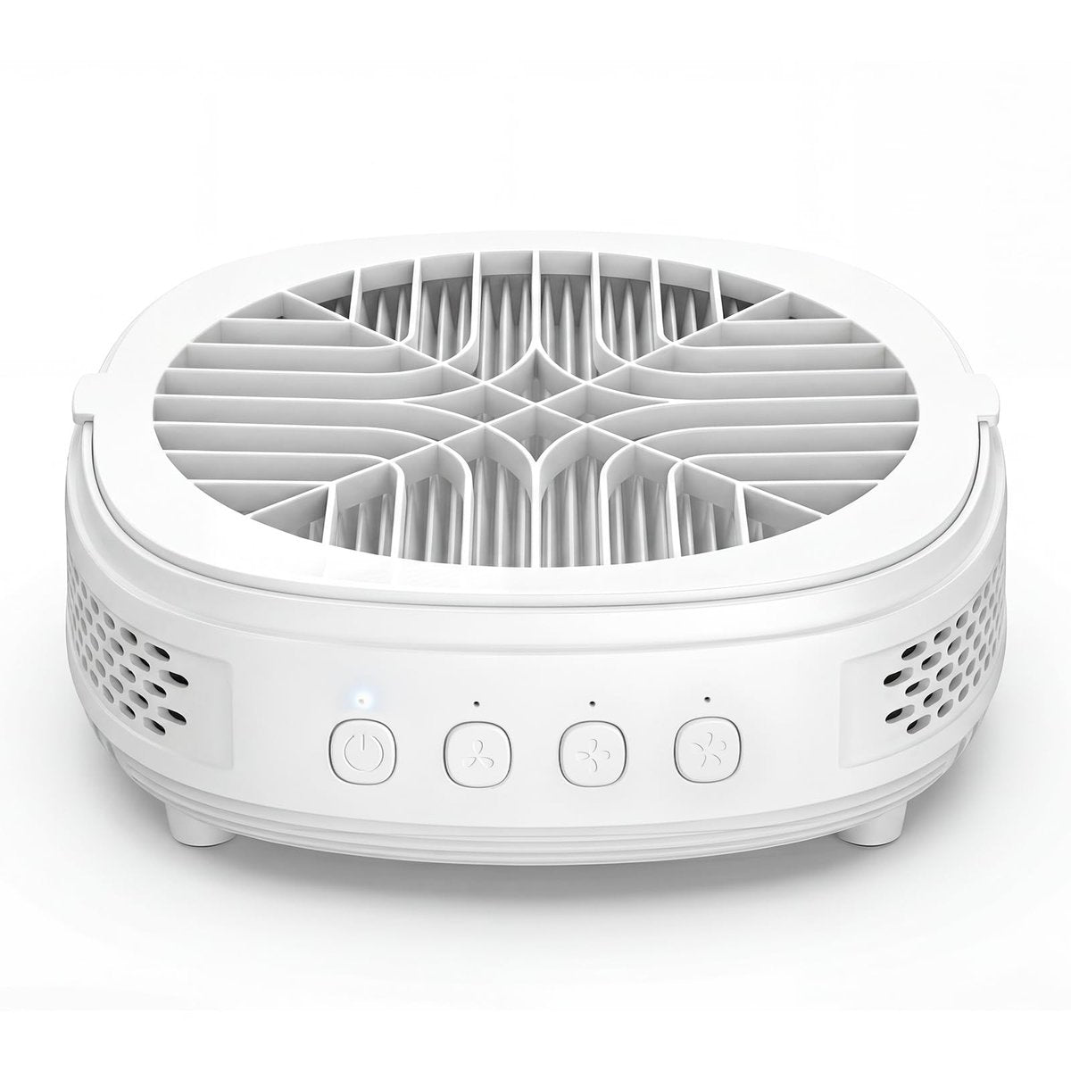 Voltrish Nail Dust Collector - Professional Vacuum Fan for Nail Tech, Quiet & Compact Dust Extractor for Nail Drill, Portable Accessory for DIY Artists (White) - görsel 1