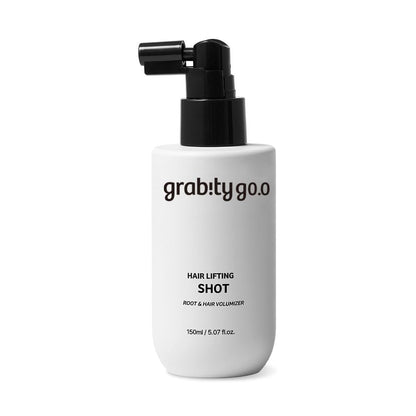 grab!ty G0.0 Hair Lifting Shot - Hair Thickening Spray, Vegan Root Lifter & Heat Protectant for Fine & Thinning Hair with Biotin & Salicylic Acid, Up to 48H Volume, 5.07 fl.oz. Avelisse