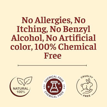 Kumari Kulture Plant Based Henna Paste Cones | Dark Reddish Brown Hair Dye with Tea Tree Oil | Pack of 4 (Each 25g) Avelisse