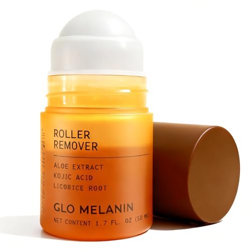 Glo Melanin Dark Spot Topical Roll-On – 1.7 fl oz – Targeted Brightening for Inner Thighs & Underarms with Kojic Acid, Licorice & Willow Bark – Vegan & Paraben-Free Avelisse