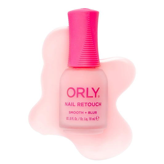 Orly Nail Retouch Smooth & Blur Effect for Nails | Nail Treatment + Nail Color Hybrid | Airbrush Effect for Nails (Yellow, 2 Fl Oz)