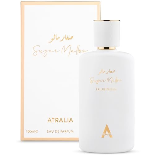 Atralia Sugar Mallow Eau de Parfum 100ml – Sweet Marshmallow, Strawberry & Vanilla Gourmand Fragrance for Women Avelisse