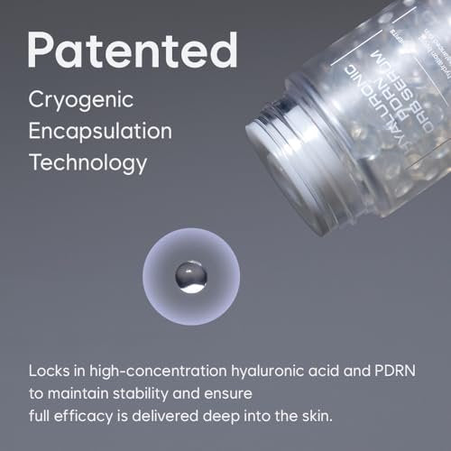 HAUA Hyaluronic PDRN 30,000 ppm Orb Serum – Salmon DNA PDRN Anti-Aging, Skin Repair, Firming & Hydration Serum for Women, 1.58 oz Avelisse