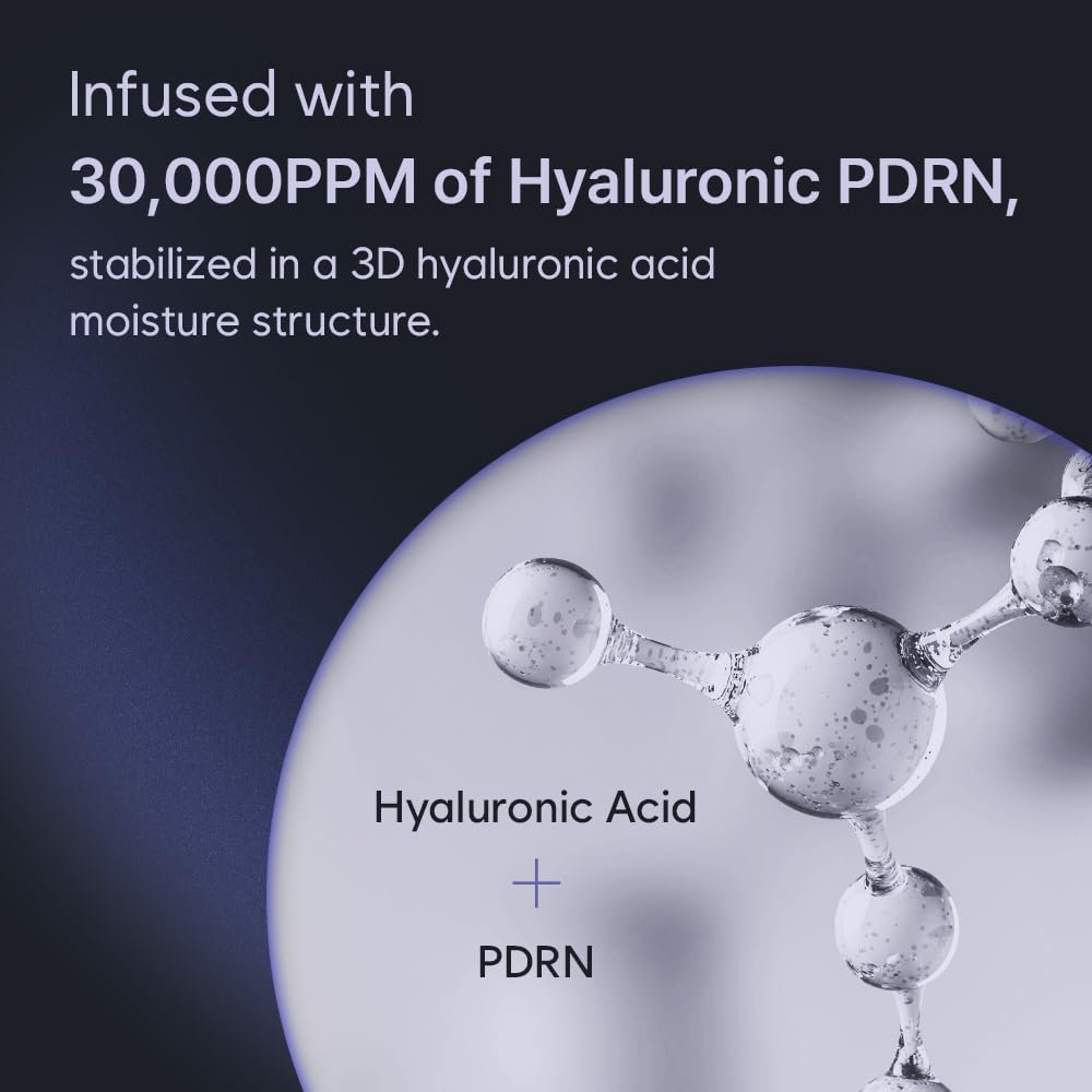 HAUA Hyaluronic PDRN 30,000 ppm Orb Serum – Salmon DNA PDRN Anti-Aging, Skin Repair, Firming & Hydration Serum for Women, 1.58 oz Avelisse