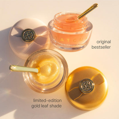 TATCHA The Kissu Gold Leaf Lip Mask – Limited-Edition Restorative Shimmery Lip Mask for Plump, Soft Lips Avelisse