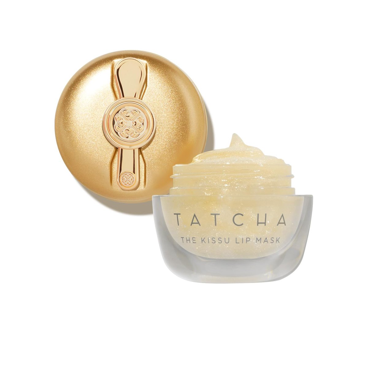 TATCHA The Kissu Gold Leaf Lip Mask – Limited-Edition Restorative Shimmery Lip Mask for Plump, Soft Lips Avelisse