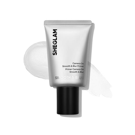 SHEGLAM Camera On Smooth & Blur Primer - Mattifying Makeup Base for Smoothing Skin, 1.06 oz