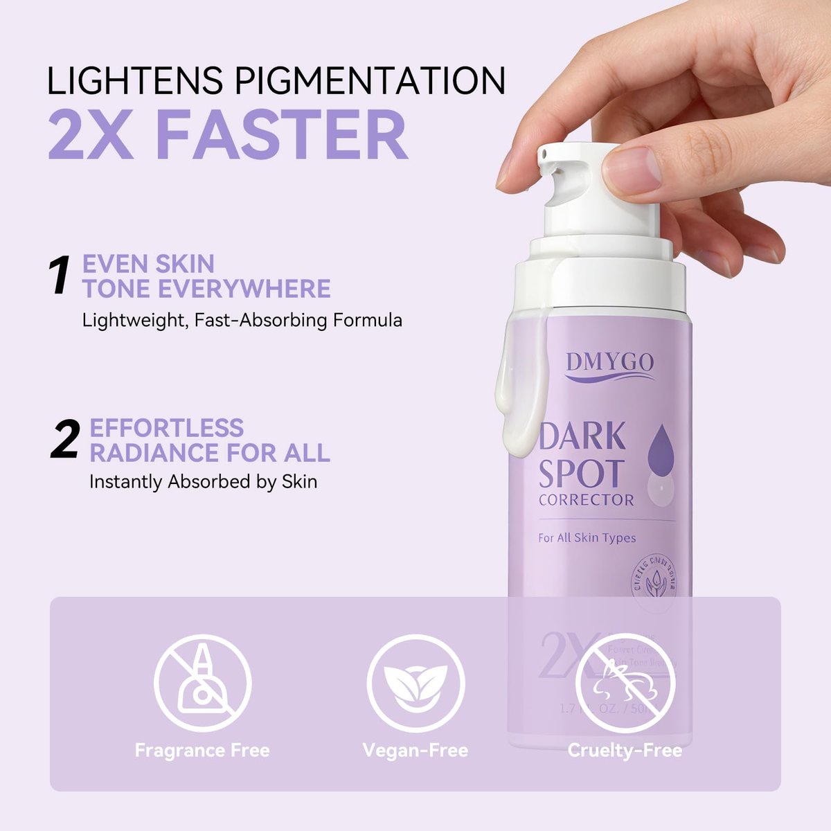 Dark Spot Remover for Face and Body - Dark Spot Corrector Serum for Sun Spots, Age Spots, Brown Spots, Freckles & Melasma - Skin Care Repair Evens Skin Tone for All Skin Types 1.7 Fl Oz Avelisse