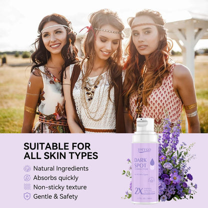 Dark Spot Remover for Face and Body - Dark Spot Corrector Serum for Sun Spots, Age Spots, Brown Spots, Freckles & Melasma - Skin Care Repair Evens Skin Tone for All Skin Types 1.7 Fl Oz Avelisse