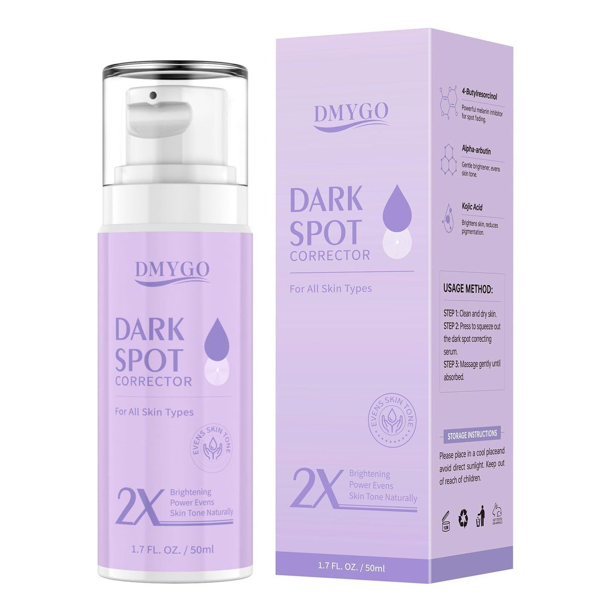Dark Spot Remover for Face and Body - Dark Spot Corrector Serum for Sun Spots, Age Spots, Brown Spots, Freckles & Melasma - Skin Care Repair Evens Skin Tone for All Skin Types 1.7 Fl Oz Avelisse