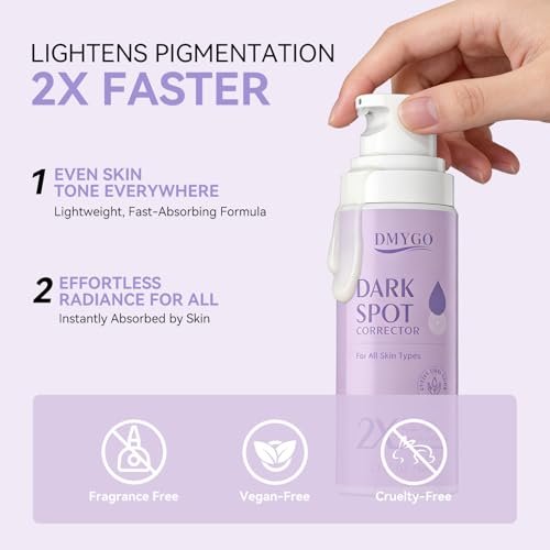 Dark Spot Remover for Face and Body - Dark Spot Corrector Serum for Sun Spots, Age Spots, Brown Spots, Freckles & Melasma - Skin Care Repair Evens Skin Tone for All Skin Types 1.7 Fl Oz Avelisse